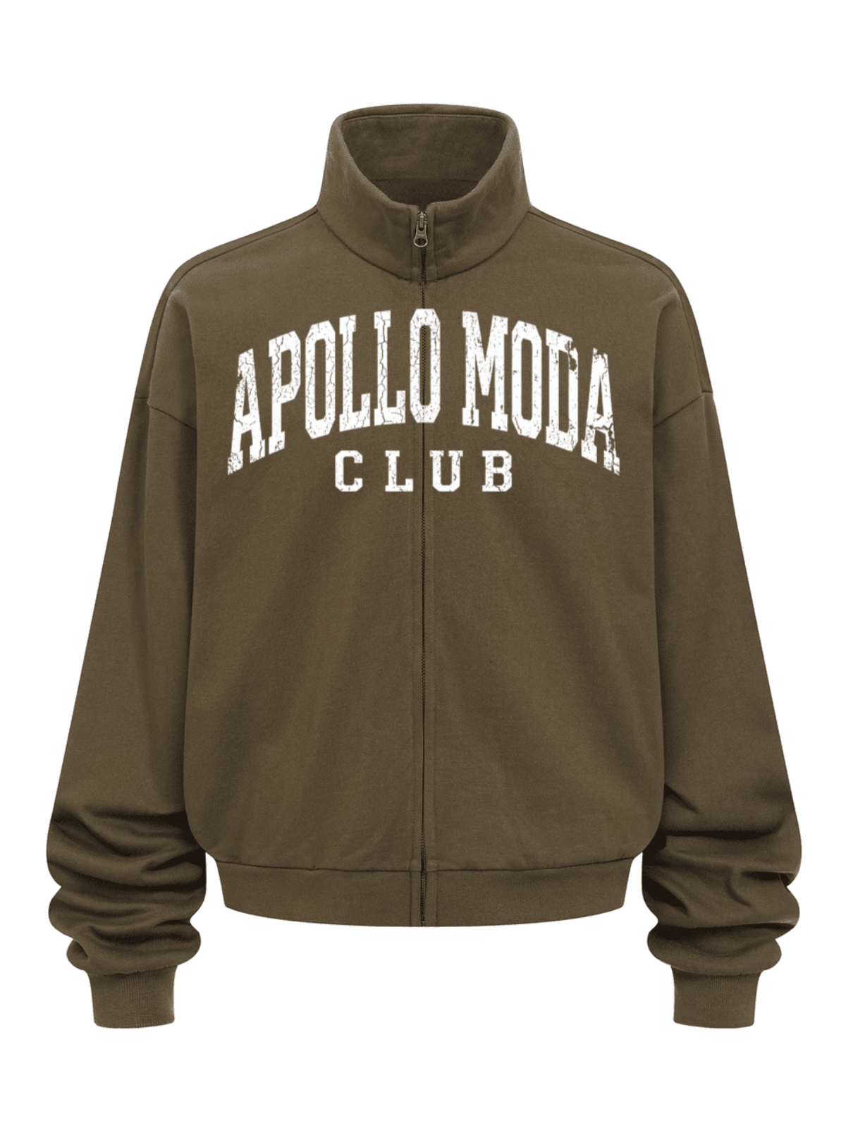 Sweat zippé intégral oversize Club Collegiate