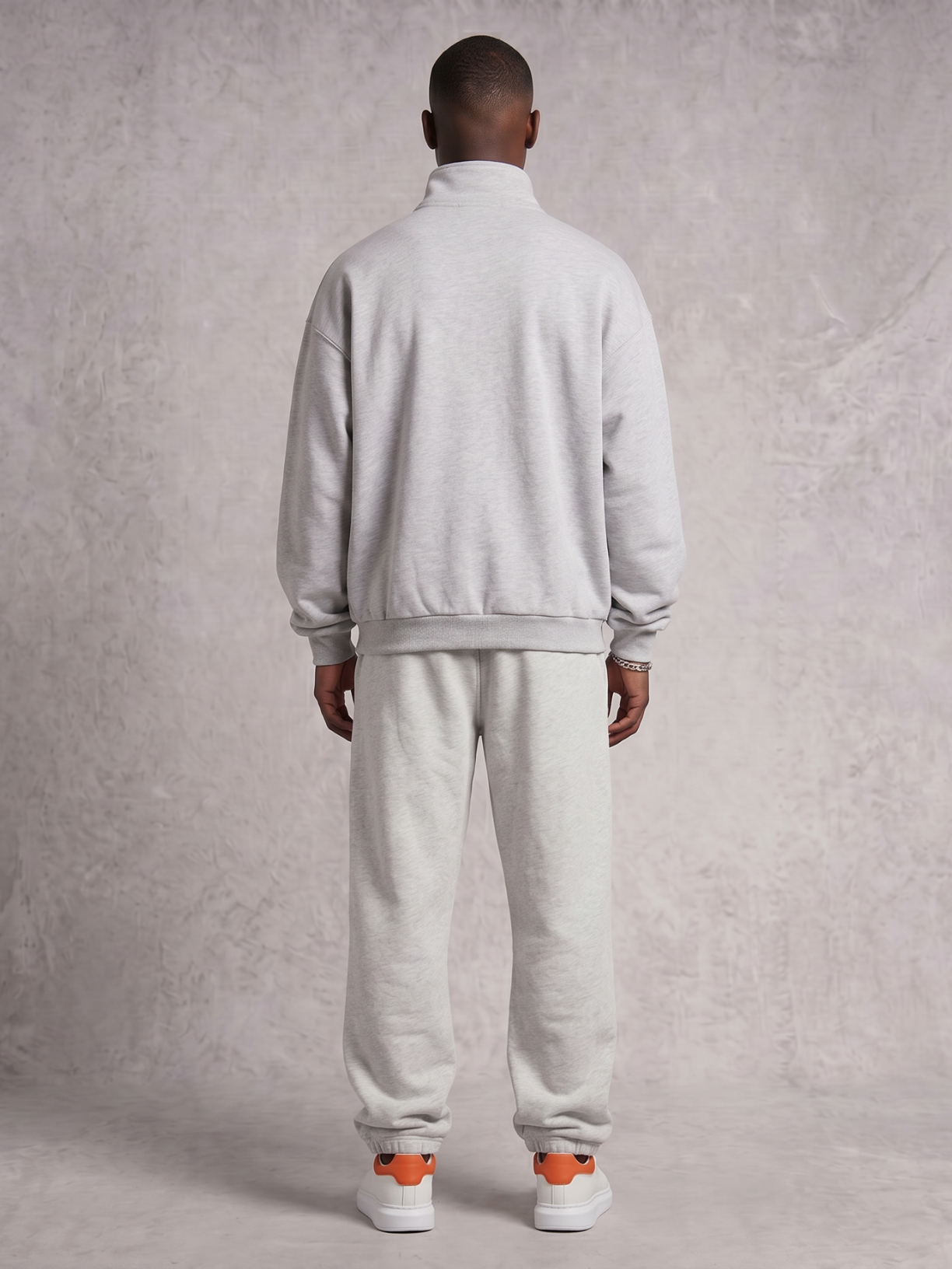 Sweat zippé intégral oversize Club Collegiate
