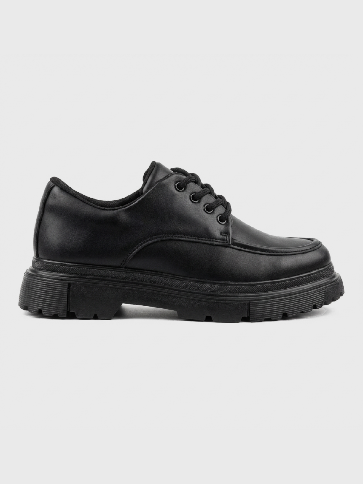 Apollo Moda Men's Vantage Prime all-black elevating sneaker, main product photo