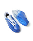 Hand-Painted Customized Sneakers for Women by Apollo Moda | Color Wave Duo Dynamic