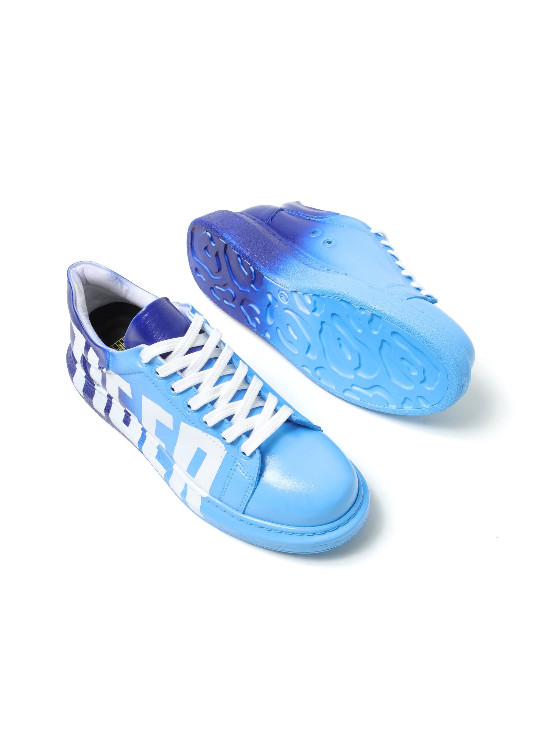 Apollo Moda Genova Tiger custom sneaker with Tiger lettering, fifth angle