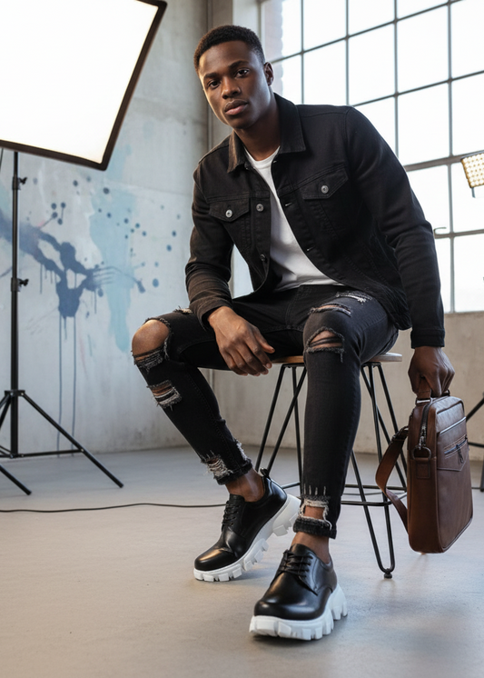 Cancun pour hommes en noir et blanc