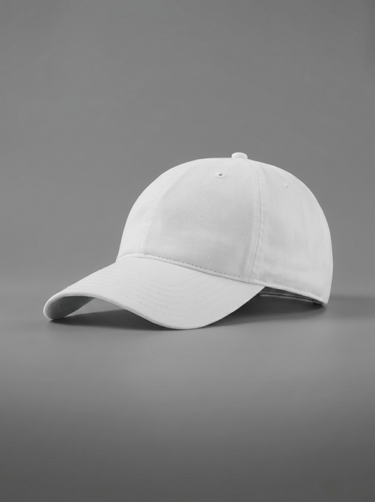 Cotton Twill Hat Pure White