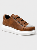 Luiz X Tawny Temptation slip-on sneaker in brown by Apollo Moda
