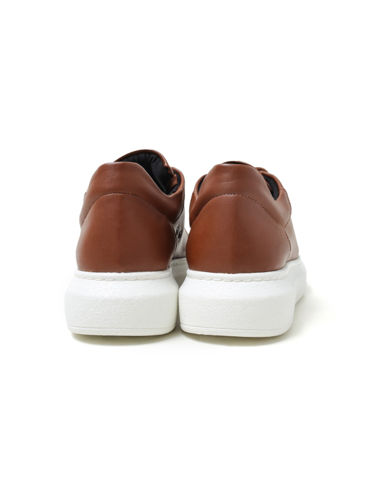Pluto Earthy Brown casual sneaker in brown by Apollo Moda, view 5